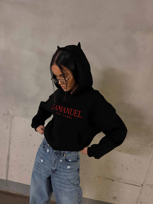 LA MANUEL bluza DEVIL black