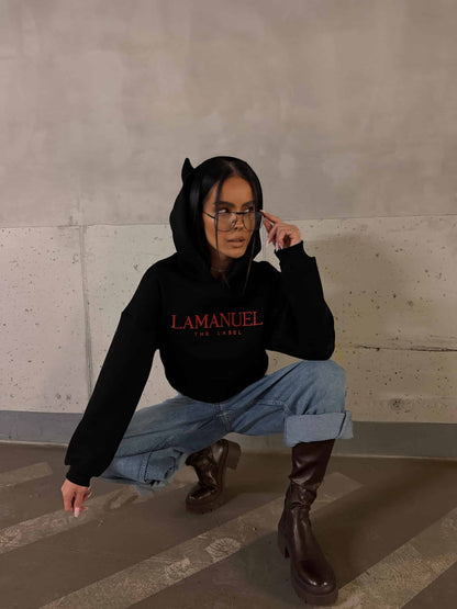 LA MANUEL bluza DEVIL black