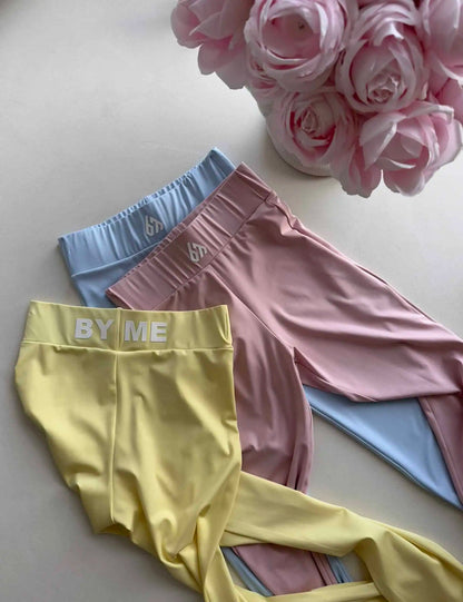 BY ME Legginsy GYM – baby blue