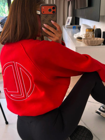 ✨ LOGOTYPE BLUZA ZIP - Red✨
