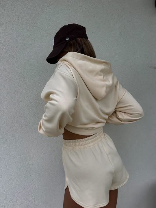 BY ME bluza HOODIE Vanilia